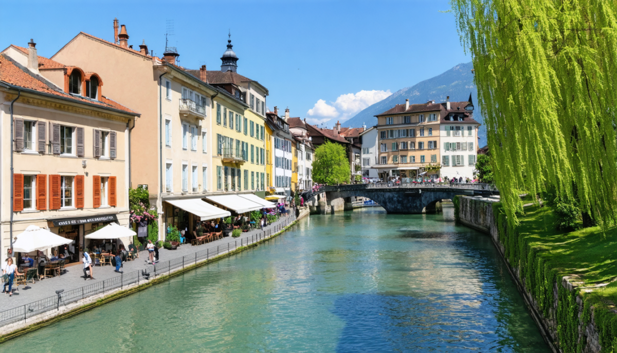 découvrez annecy, ses ruelles pittoresques de la vieille ville et ses canaux enchanteurs pour une balade inoubliable au cœur d'un paysage charmant et authentique.