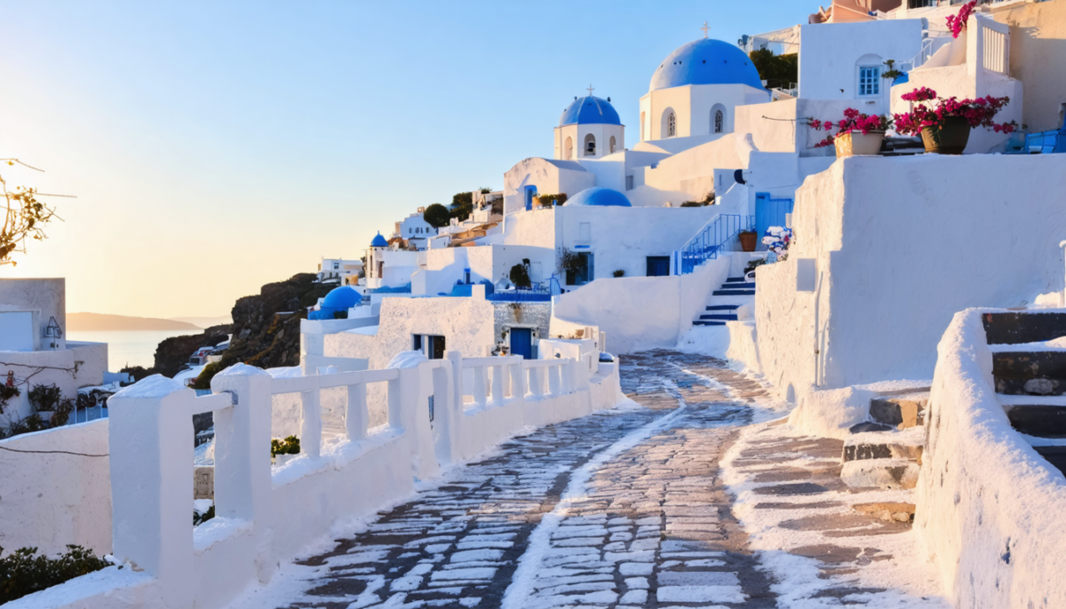découvrez pourquoi santorin en février est une destination idéale pour une escapade hivernale, avec ses paysages magnifiques, une ambiance paisible et des prix avantageux.