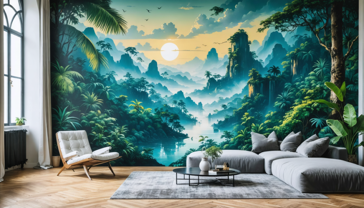explorez les 5 fresques murales panoramiques incontournables de 2024 pour métamorphoser votre décoration intérieure avec style et originalité.