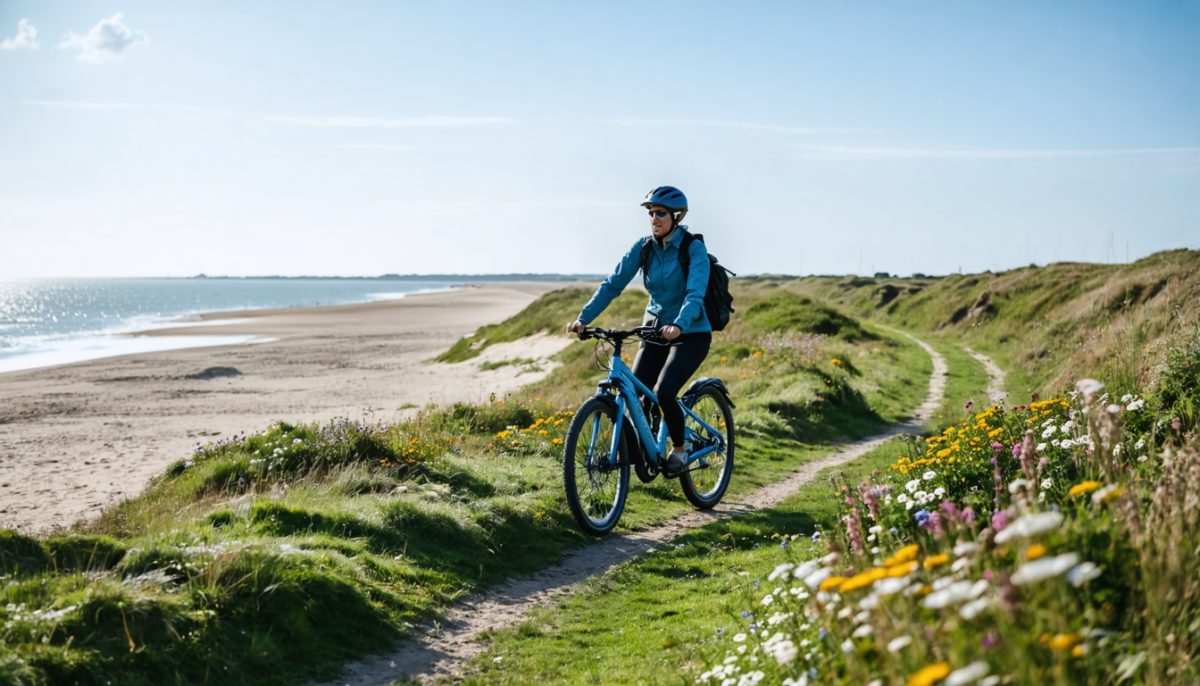explorez les plus belles escapades à vélo électrique autour de la baie de somme et profitez de paysages naturels exceptionnels en toute simplicité.