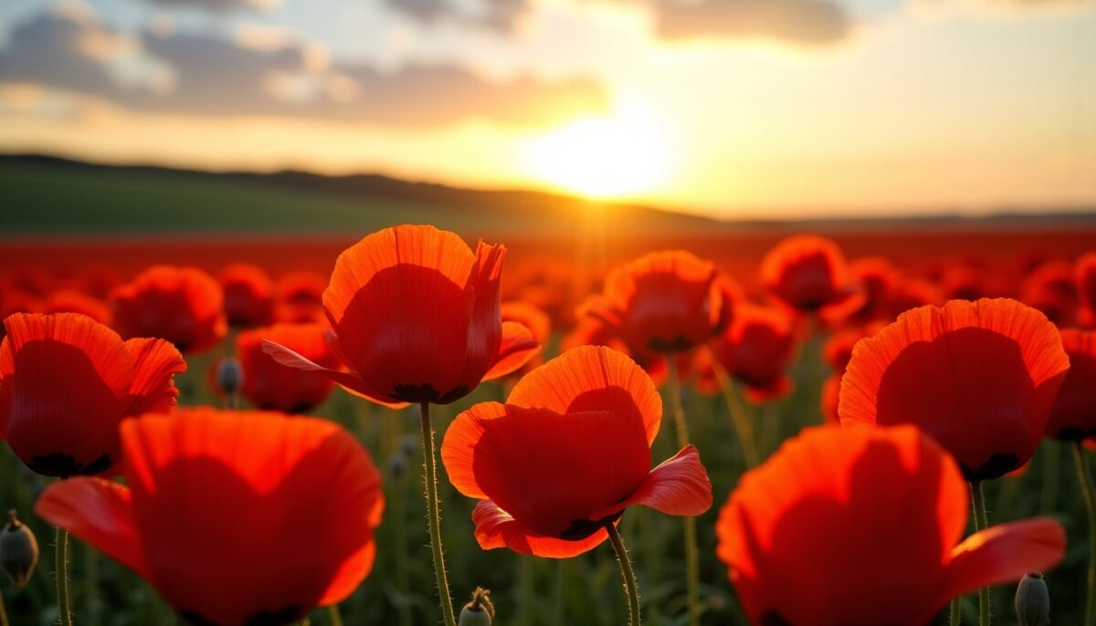 Le coquelicot en Baie de Somme : entre symbole émouvant et splendeur naturelle d'une fleur sauvage
