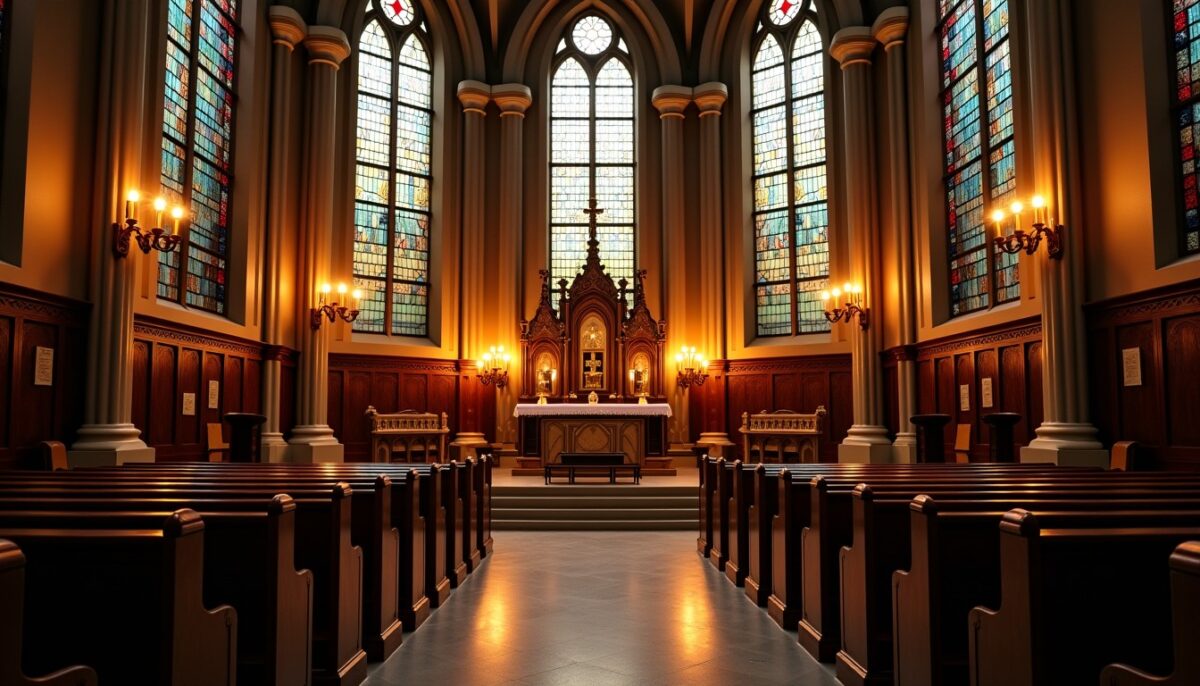Les parures sacrées dans le christianisme : Un voyage à travers les rites et traditions des différentes confessions